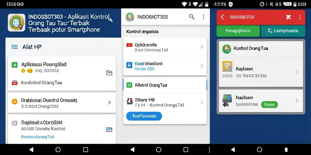 Tampilan antarmuka aplikasi INDOSLOT303 yang ramah pengguna.