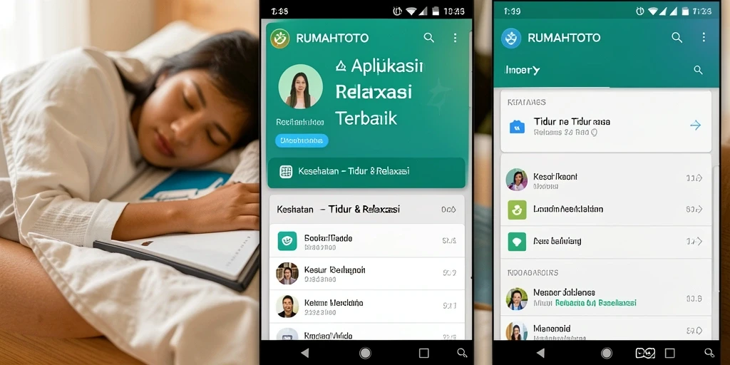 Tampilan antarmuka RUMAHTOTO yang menenangkan dan mudah digunakan.